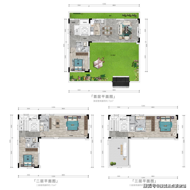 戶型 戶型圖 平面圖 800_800