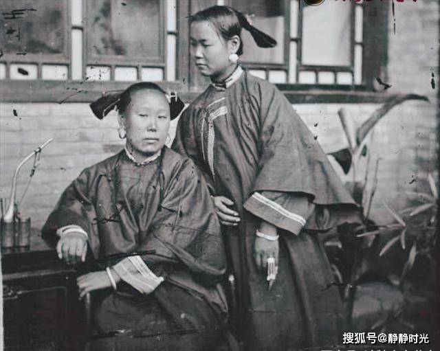 一组老照片,真实还原:清朝地主婆的形象与日常生活_老百姓_中国_因为