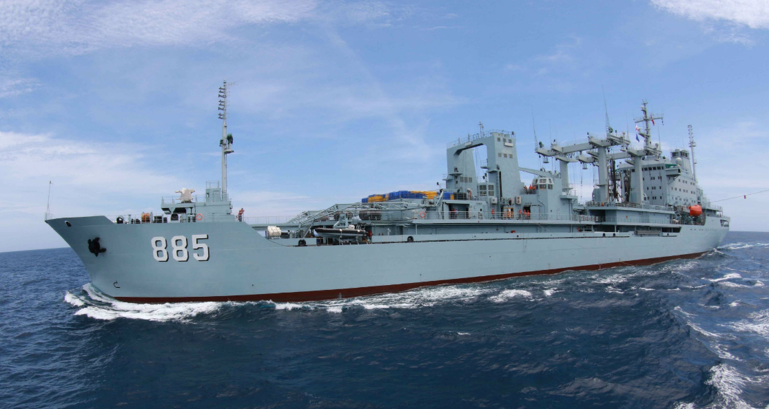 中国总计17艘补给舰,对比世界强国,到底能排第几名?_综合_海军_我国