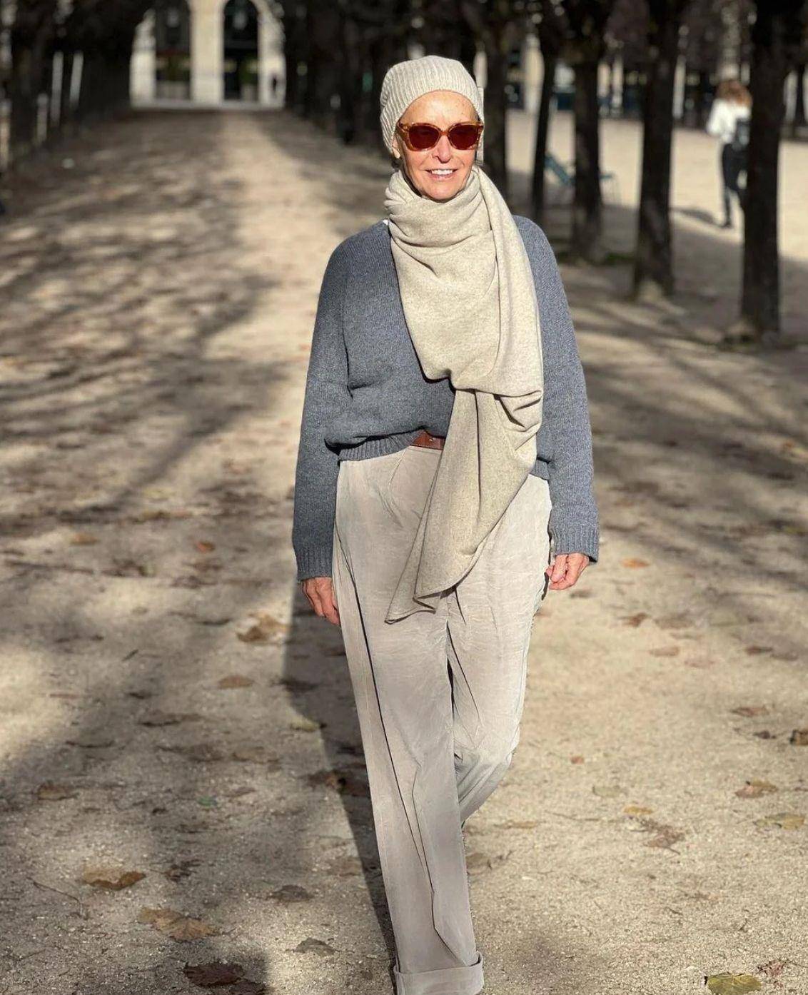 穿搭不显老不扮嫩,值得中国大妈学习借鉴_衣服_外国_气质