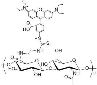 透明质酸-罗丹明b,ha-rb,hyaluronate rhodamine b常用于生物成像和