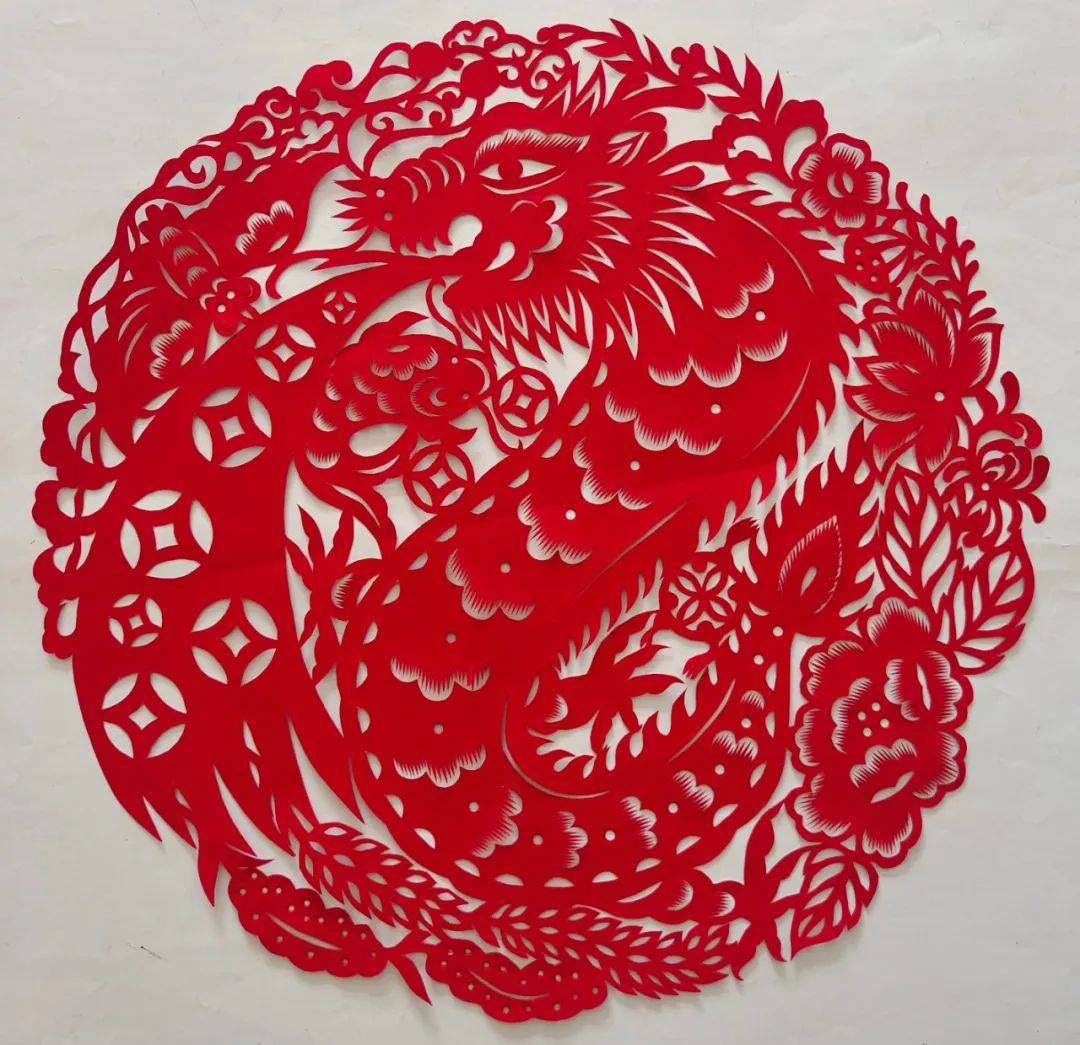 非遗文化 | 2024甲辰龙年剪纸艺术作品展(二)!_榆林市_西安市_延安市