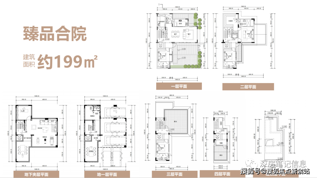 合院戶型原墅洋房,合院戶型目前灣中新城在售30-66平公寓,住宅新產品