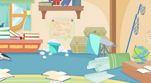 喜羊羊请求伙伴帮忙大扫除,房间太脏乱被吐槽,懒羊羊表情亮了_父母_美