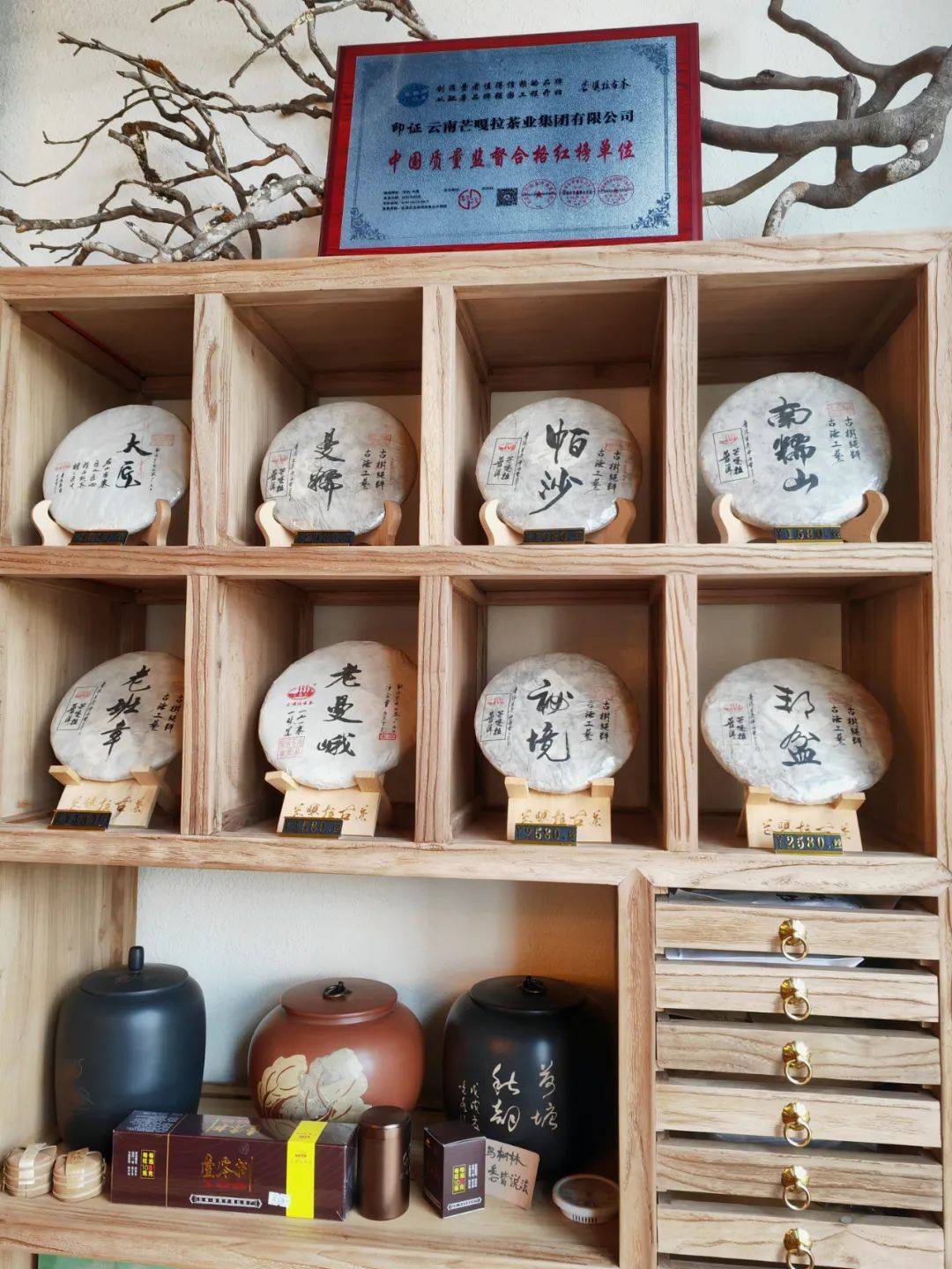 门店风貌|云南曲靖多家芒嘎拉古茶馆璀璨绽放