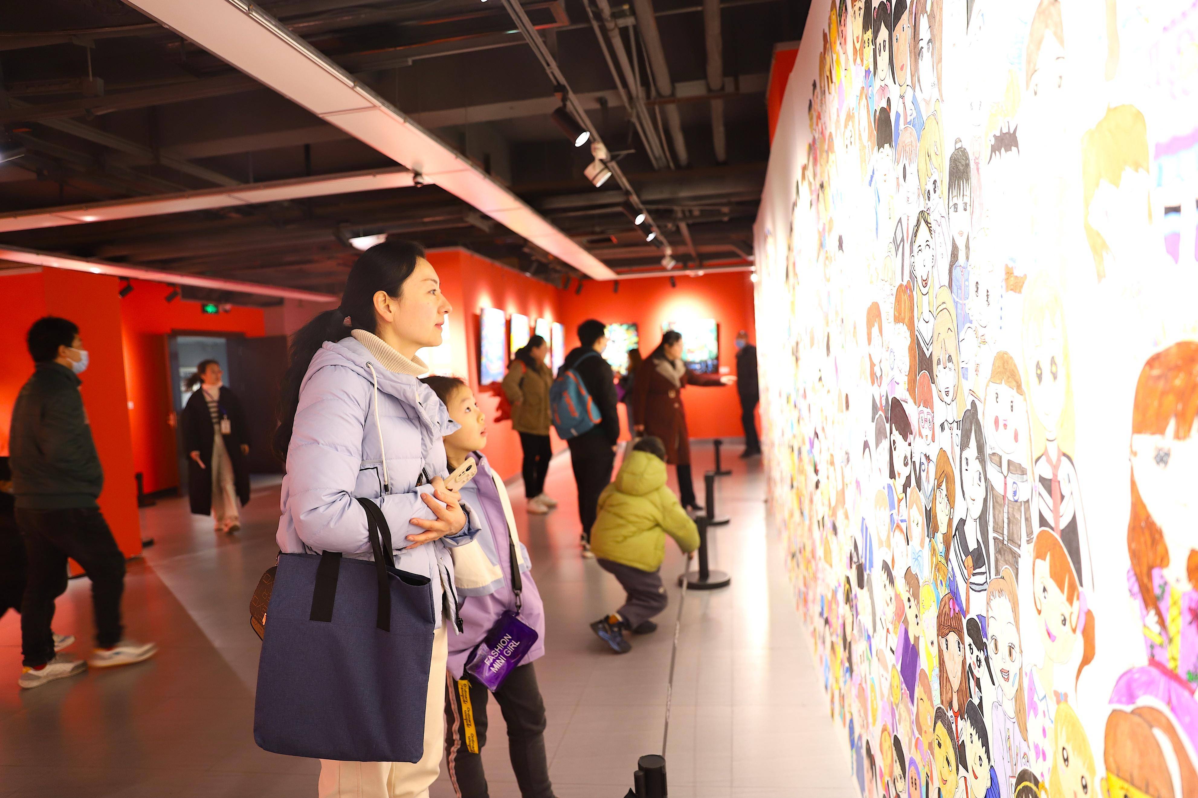 广元市美术馆迎新春美术亲子体验公教活动温馨举办_传统_文化_窗花