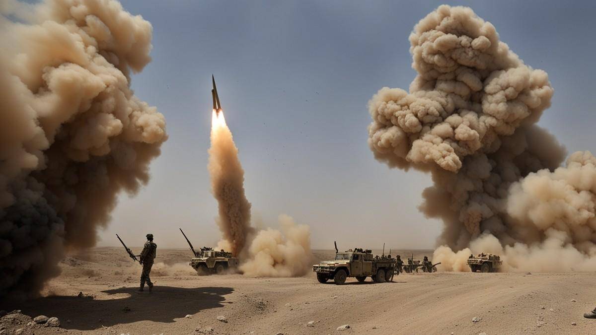 武装_巴方_发射导弹