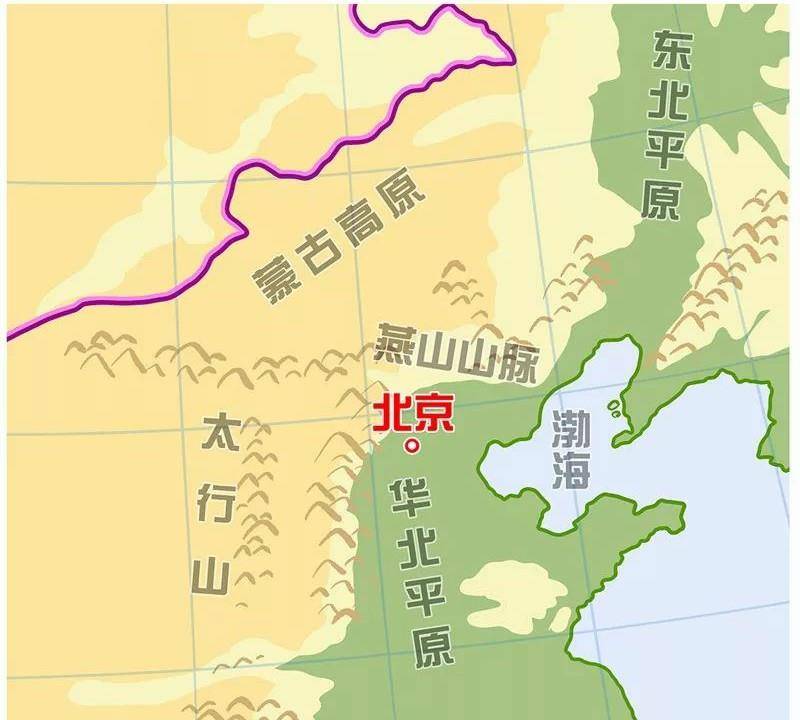 中国地图天山位置图片