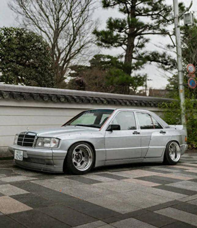 奔驰190e改装pandem宽体套件_搜狐汽车_搜狐网