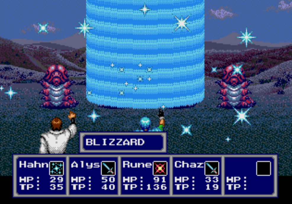 md梦幻之星4,还记得哪些经典组合技?一招青光十字斩从头用到尾