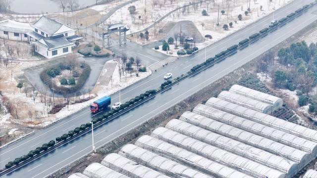 江蘇:錢集的第一場雪_沭陽_金湖_徐州