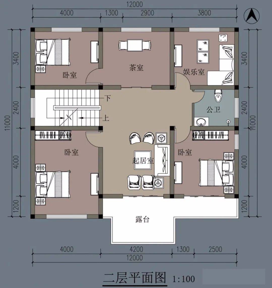 9款农村自建别墅户型设计,实用美观,备受好评_房子_生活_空间