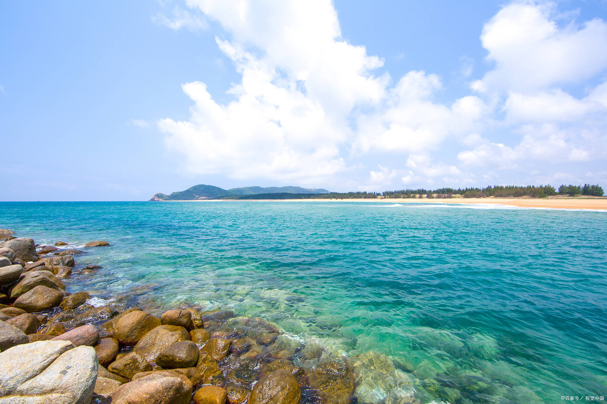 西沙群岛的美景 赶海图片