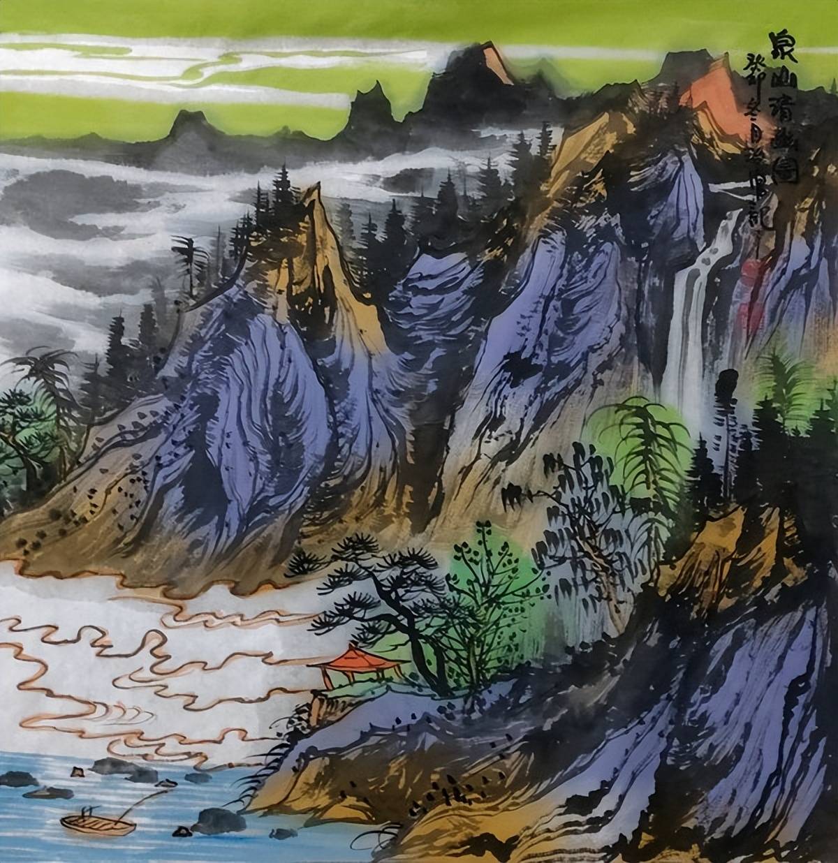 名家风范——著名画家马治富作品欣赏