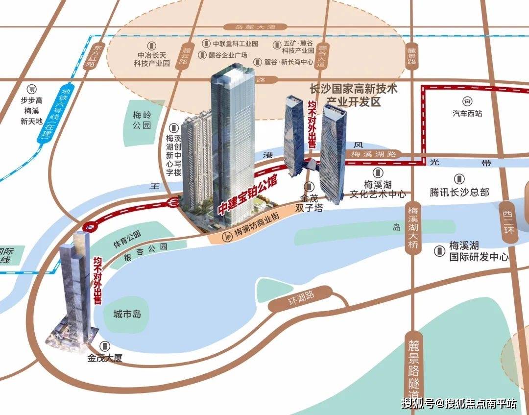 长沙中建梅溪湖中心