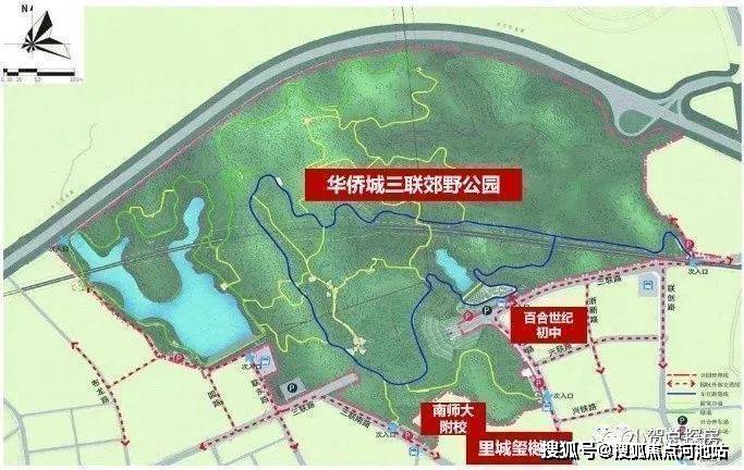 約159萬㎡郊野公園零距離銜接,緊鄰約17萬方三聯水庫,城央難得生態