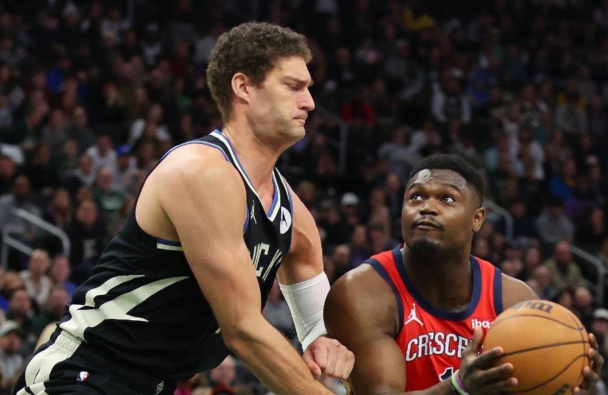 字母哥又刷分,利拉德26 9,锡安23分_鹈鹕_英格拉姆_波蒂斯