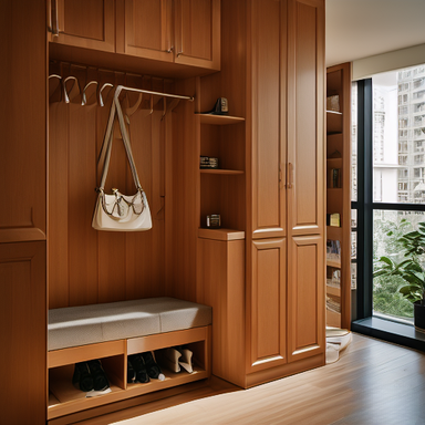 玄关怎么装修好?有人会说怎么舒服怎么来,老师傅是我_