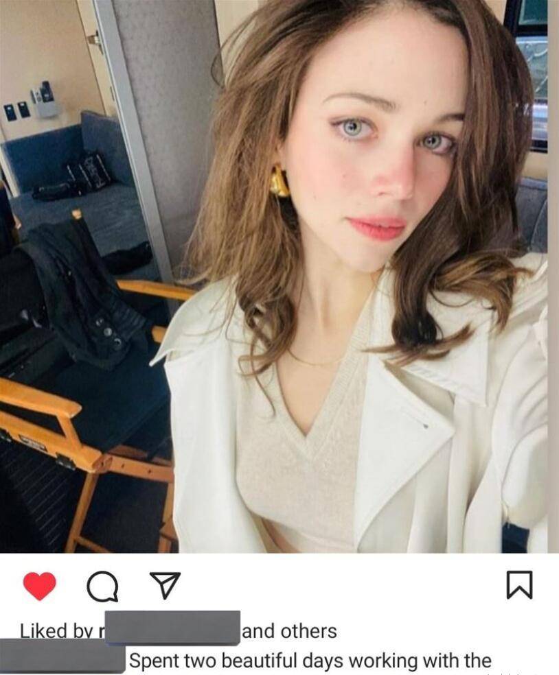 而这次意外成为车银优绯闻女友的mv女主角,则是美国演员india eisley