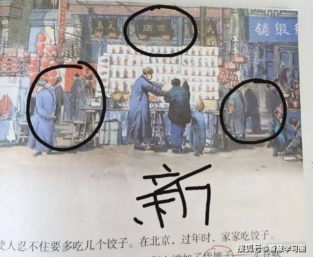 教材封面"秋田犬"被改没了,女孩坐姿也有调整,家长功不可没_插图_细节