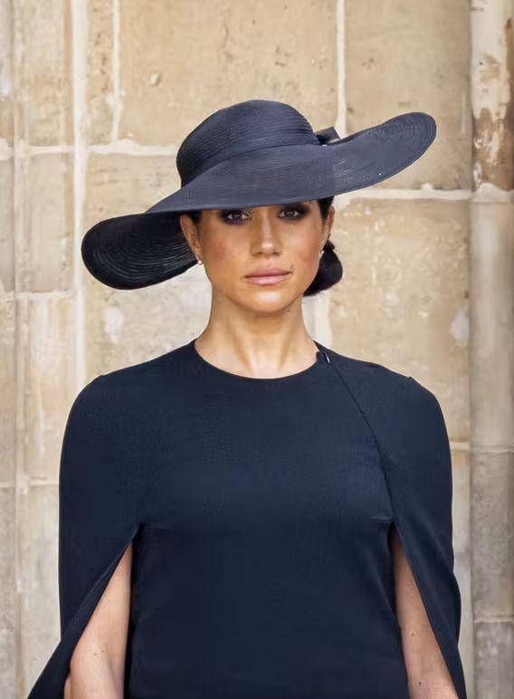 但她很快化解了这场尴尬,因为"她问我是谁"的时候,梅根·马克尔"介绍