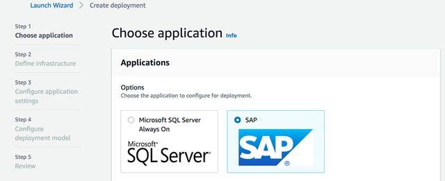 amazon launch wizard for sap 專為希望在亞馬遜雲科技上部署新的