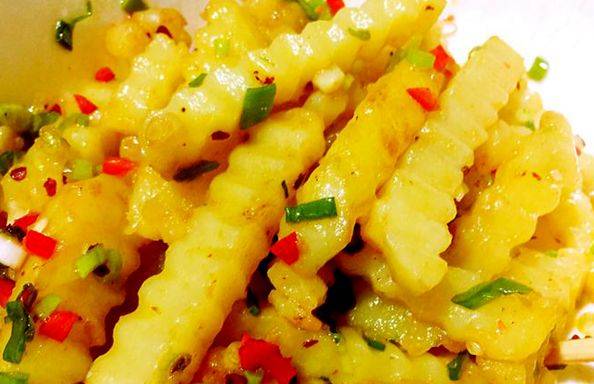 凉拌土豆条,麻辣鲜香,脆嫩爽口_调料_味道_口感