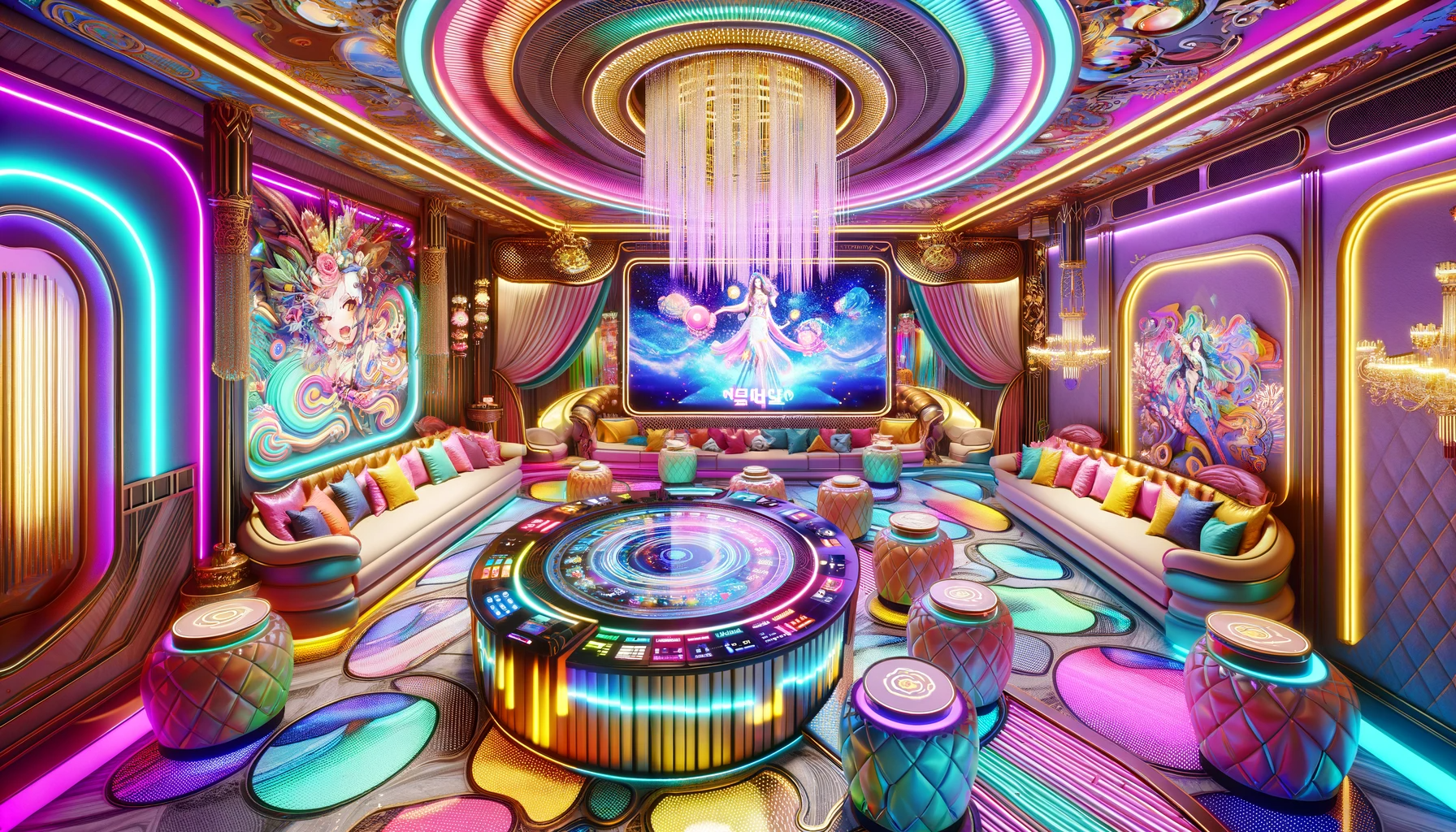 星光璀璨下的奢华盛宴:打造梦幻高端定制ktv装修全攻略!