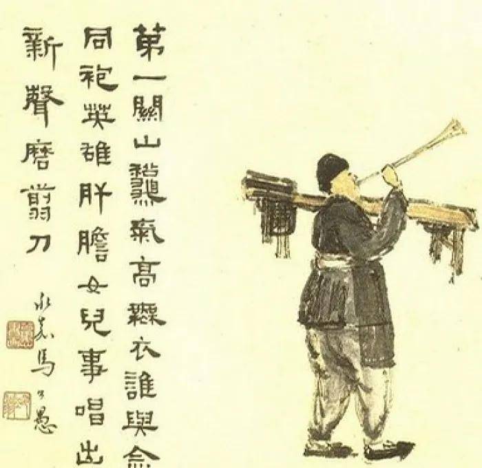 古代赚钱职业之四—磨剪子戗菜刀_磨刀石_声音_油石