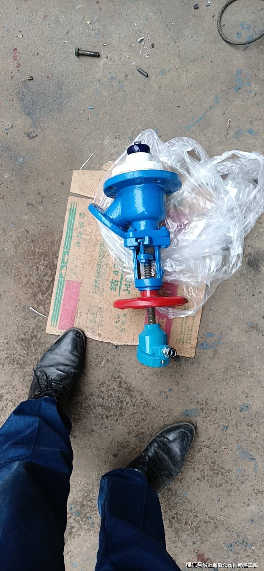 搪瓷测温放料阀在化工釜底应用