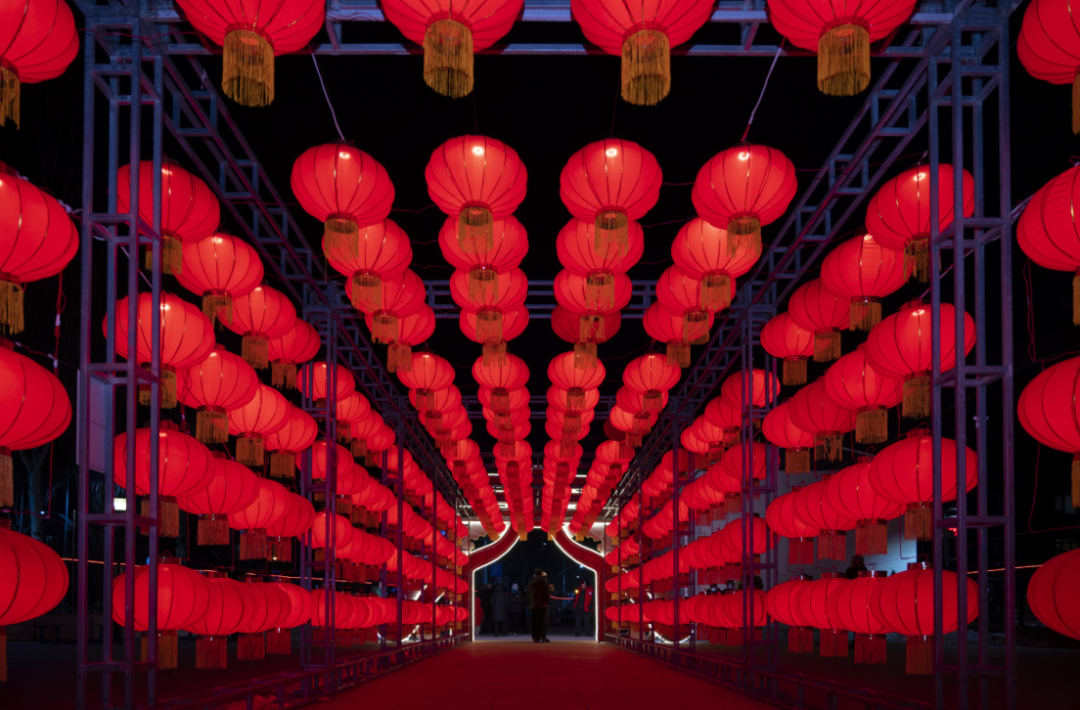 延庆儒林街道第十四届灯展灯谜会点亮_康安社区_主题_花灯