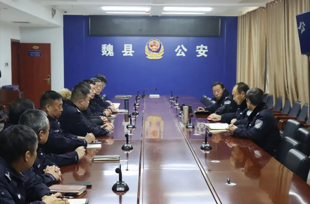 邯郸市公安局领导李虎彦深入魏县公安局开展春节走访慰问活动_家属