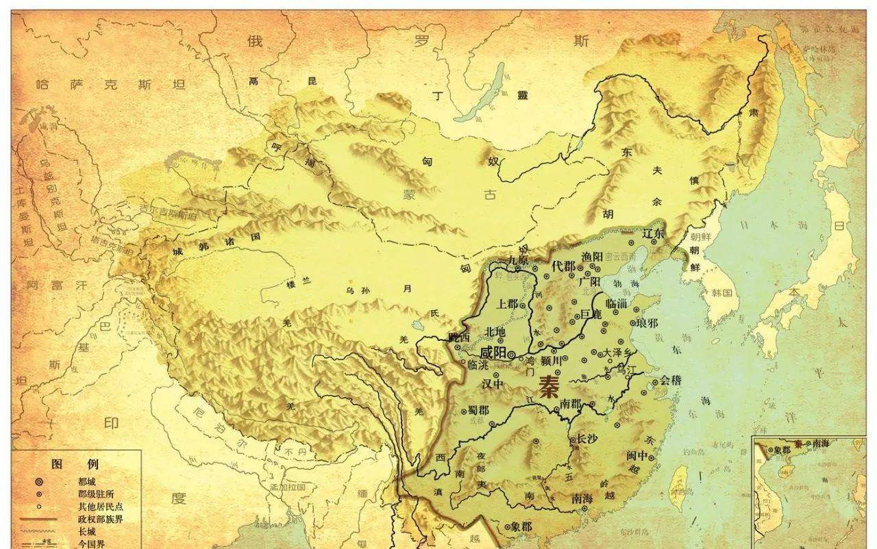 中国巅峰时期版图图片
