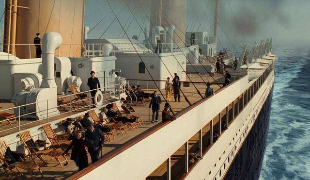 泰坦尼克号船头照片图片