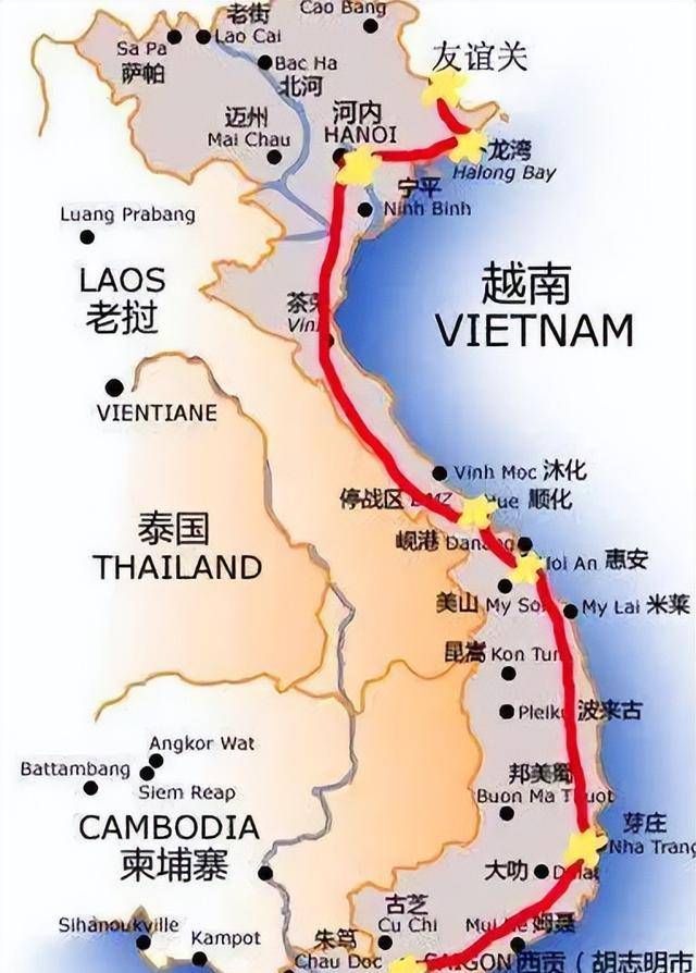 在大航海时代,西方列强通过殖民征服了东南亚地区,越南也成为了法国的