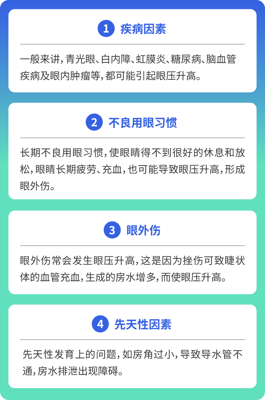 眼压高是什么原因造成的? 一起了解一下!_眼球_压力_眼睛