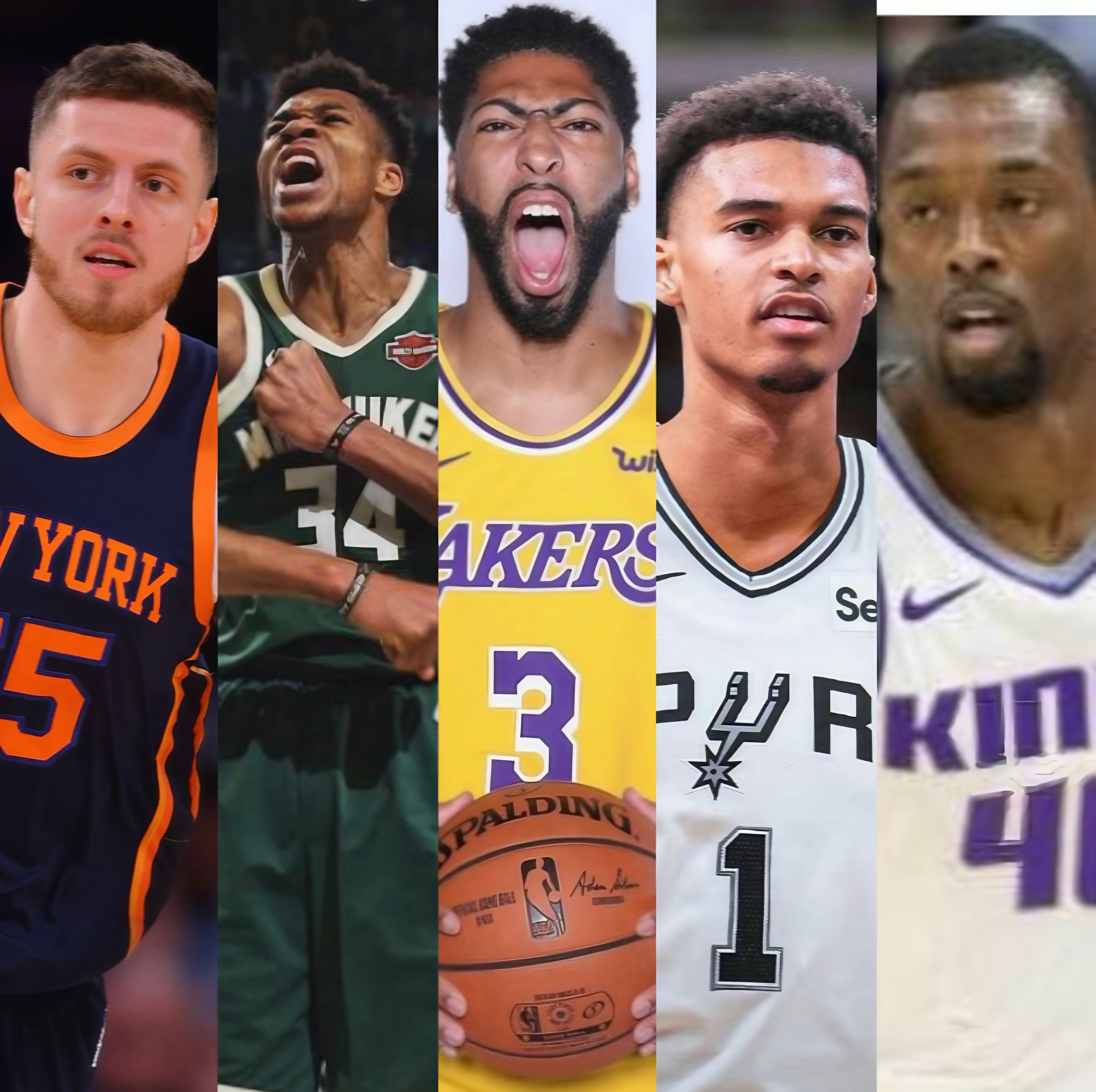 nba巨星照片合照图片