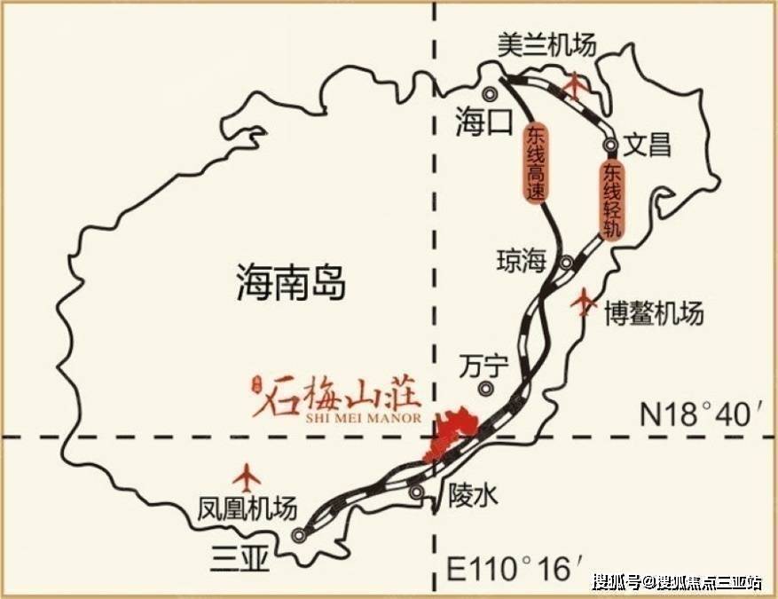 海南北纬18度线地图图片