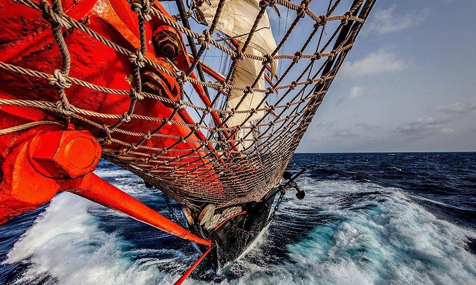 100年前 俄罗斯最美的舰船下水"塞多夫"号四桅帆船的