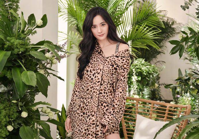 杨幂太会撩!穿豹纹时尚衣服既时尚又野性,"小野猫"谁能驾驭?