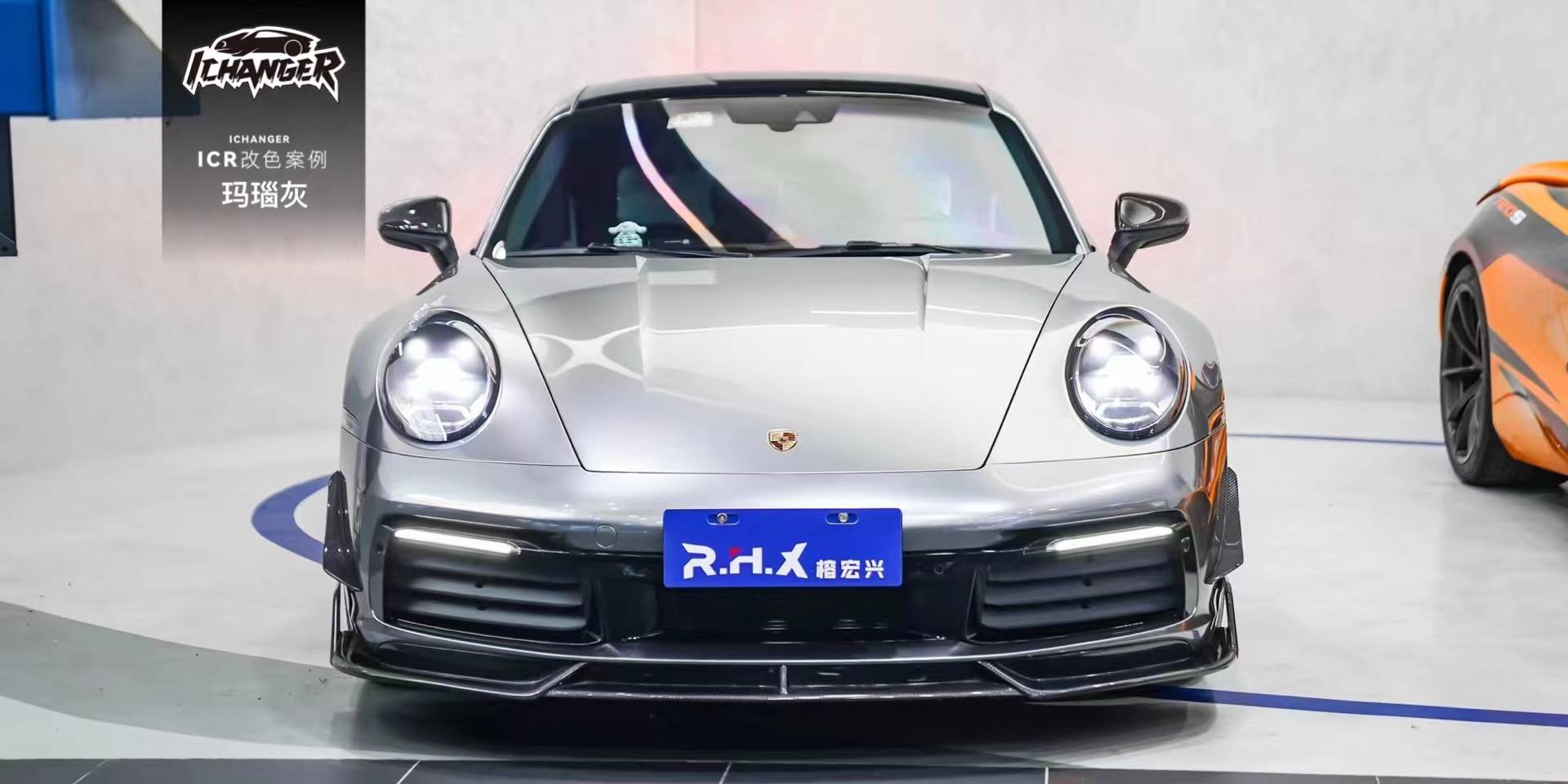 保时捷911-icr改色膜玛瑙灰,真够味儿!_搜狐汽车_搜狐网