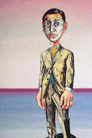 曾梵志画小学生,没灵气但能卖1亿,改画"上班族"只卖了1800万_革命