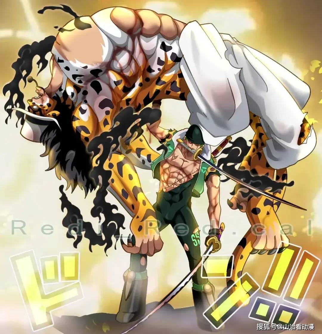 海贼王1107话情报:果然,索隆无法斩杀路奇,山治大战