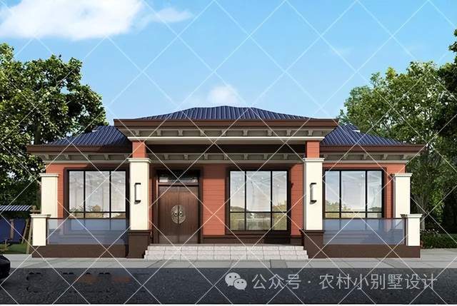 精选28套一层中式风格农村自建房,经济适用舒适安逸,!