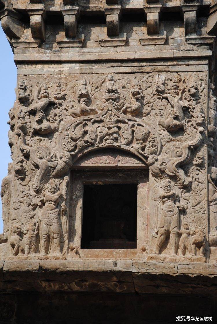 神通寺龙虎塔,唐代雕塑艺术的宝库_佛像_狮子_莲花