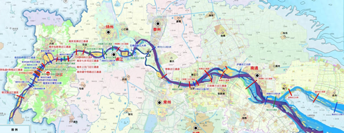 南京18条过江通道,南通8条过江通道,是偏爱还是发展需要_建设_江苏