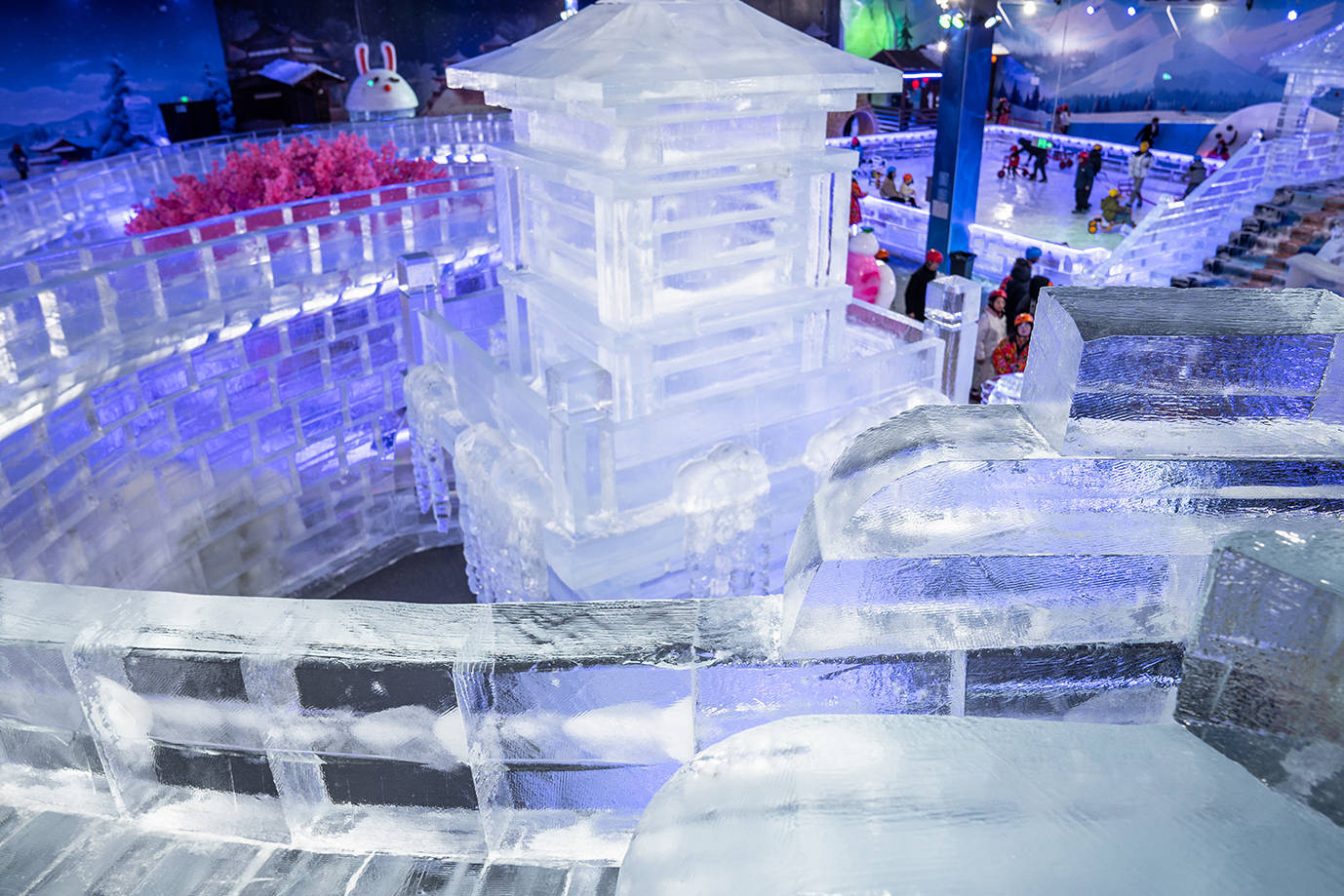 哈尔滨冰雪大世界关门了.别慌!浙江的冰雪世界等着你,