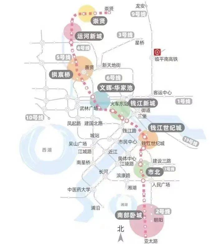 (地鐵15號線獲批線路示意圖)三大交通主幹道 高效鏈接主城上塘高架