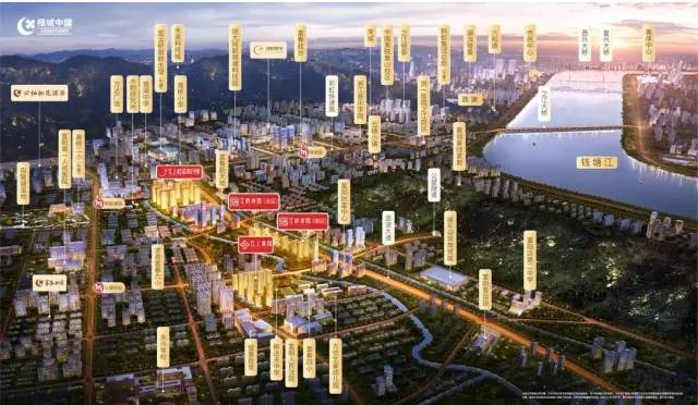 站直线距离约600米,紧邻富春新天地,城南万达,规划大型商业综合体