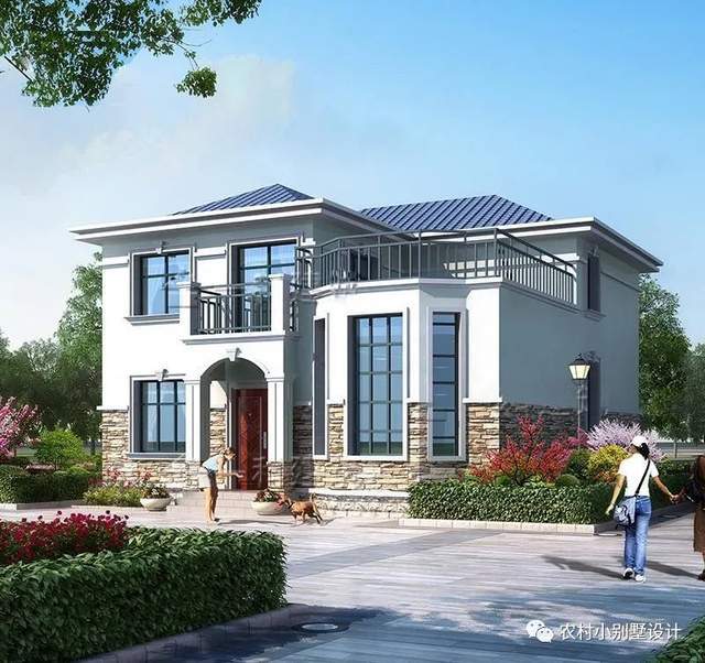 经典网红爆款复式楼中楼自建房别墅户型!